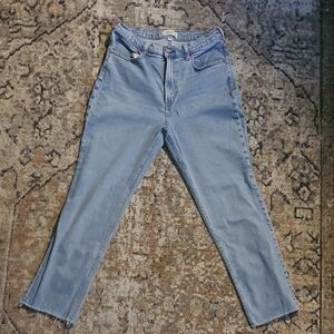 Abercrombie & Fitch Light Blue Straight Leg Jeans